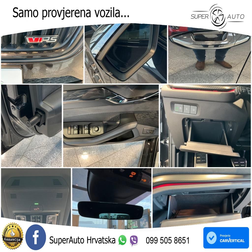Škoda Octavia Combi RS 2.0 TSI (245 KS) DSG LED+GR SJED+ACC