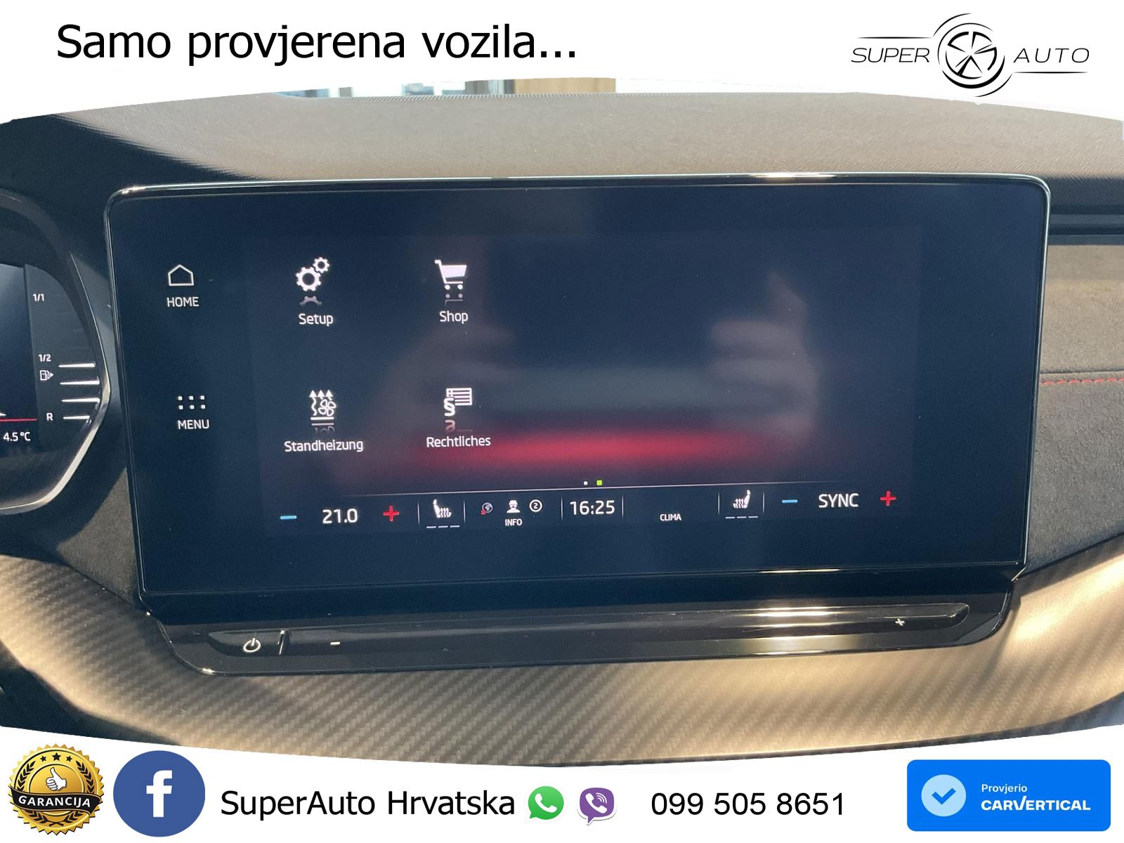 Škoda Octavia Combi RS 2.0 TSI (245 KS) DSG LED+GR SJED+ACC