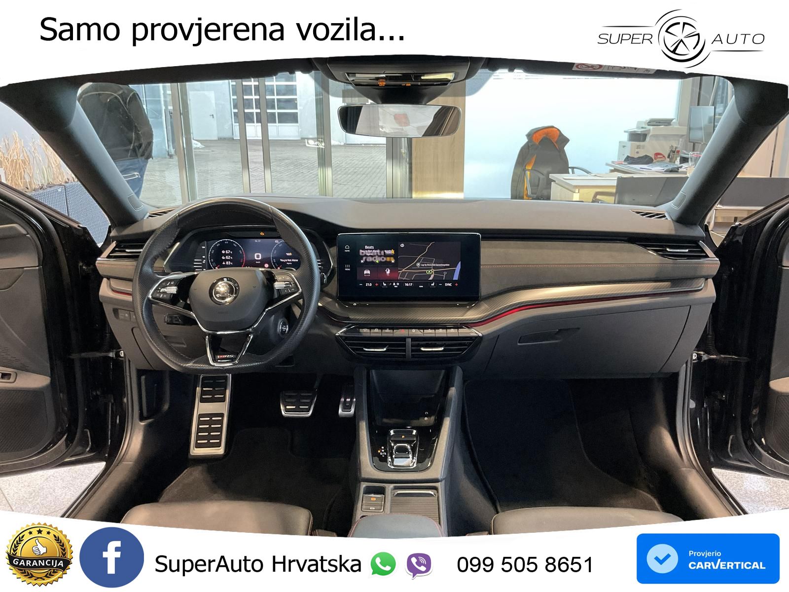Škoda Octavia Combi RS 2.0 TSI (245 KS) DSG LED+GR SJED+ACC