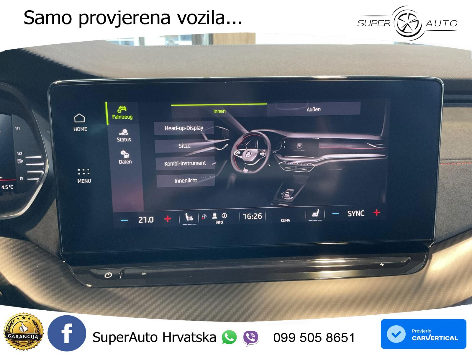 Škoda Octavia Combi RS 2.0 TSI (245 KS) DSG LED+GR SJED+ACC