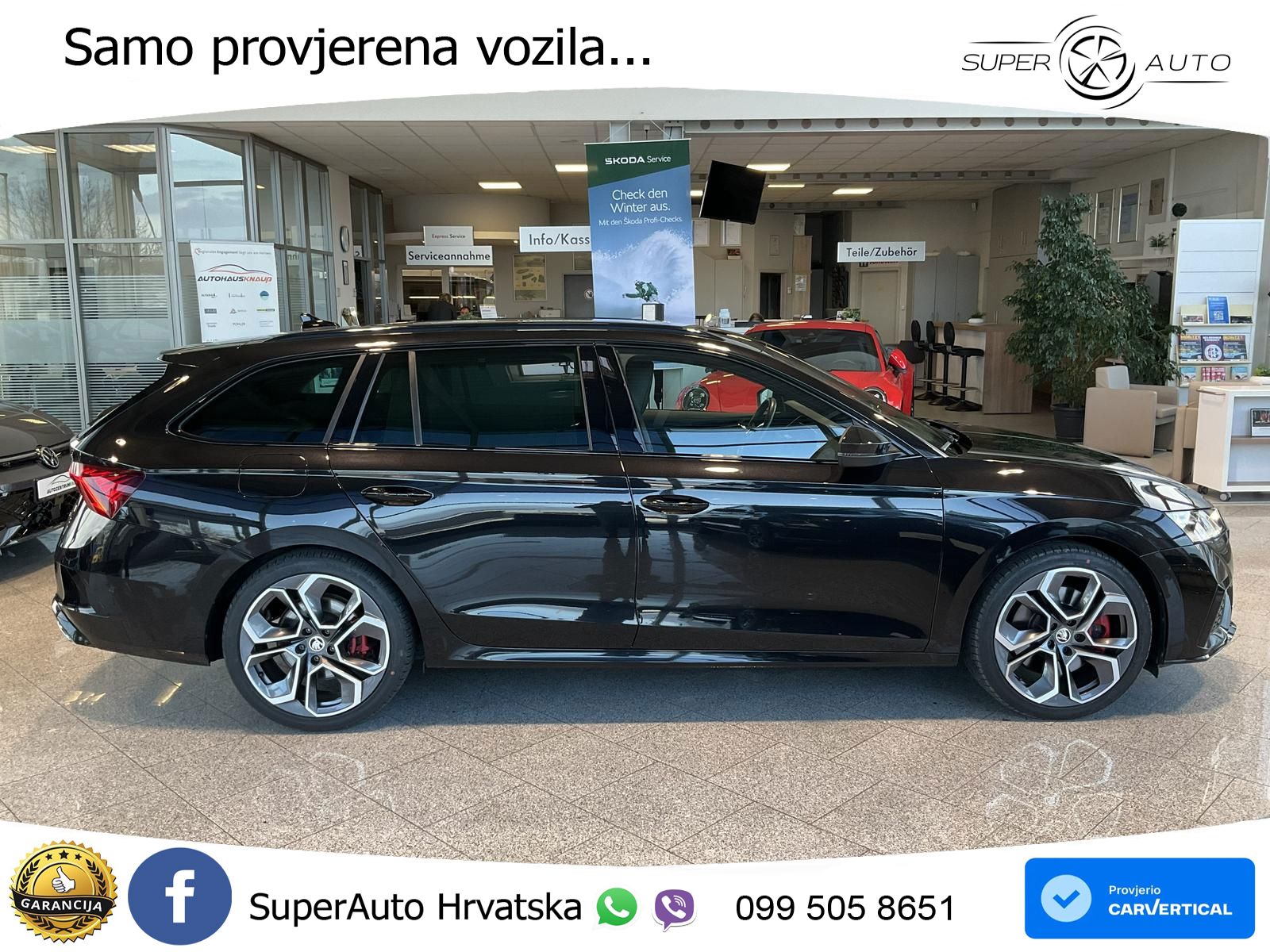 Škoda Octavia Combi RS 2.0 TSI (245 KS) DSG LED+GR SJED+ACC