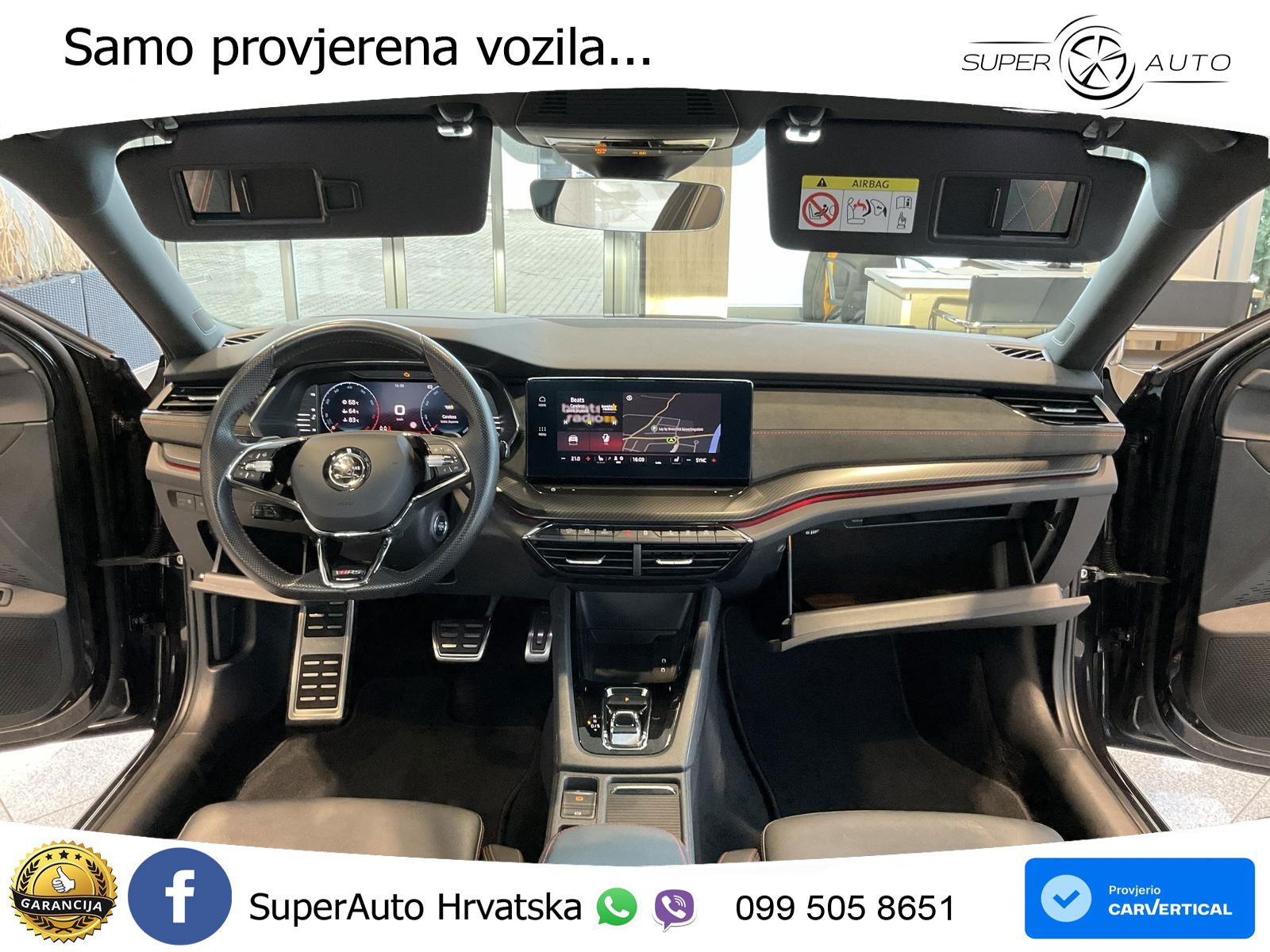 Škoda Octavia Combi RS 2.0 TSI (245 KS) DSG LED+GR SJED+ACC