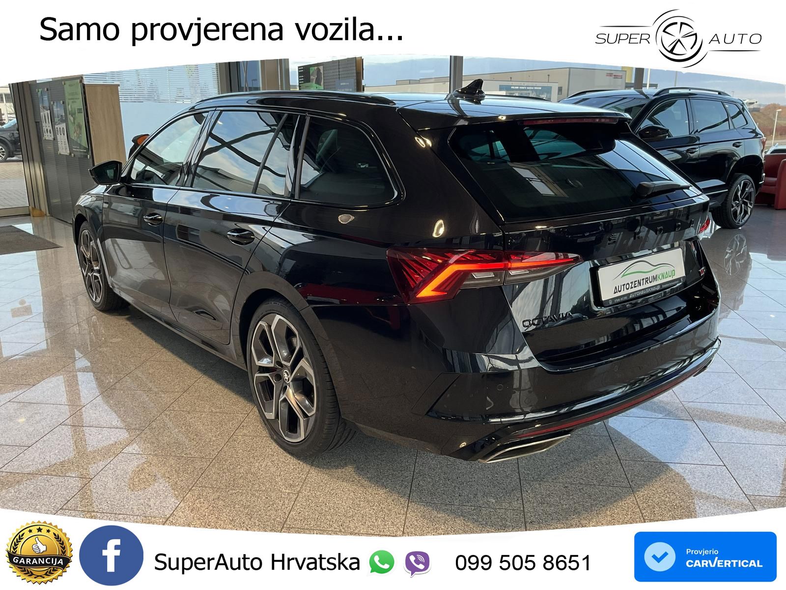 Škoda Octavia Combi RS 2.0 TSI (245 KS) DSG LED+GR SJED+ACC