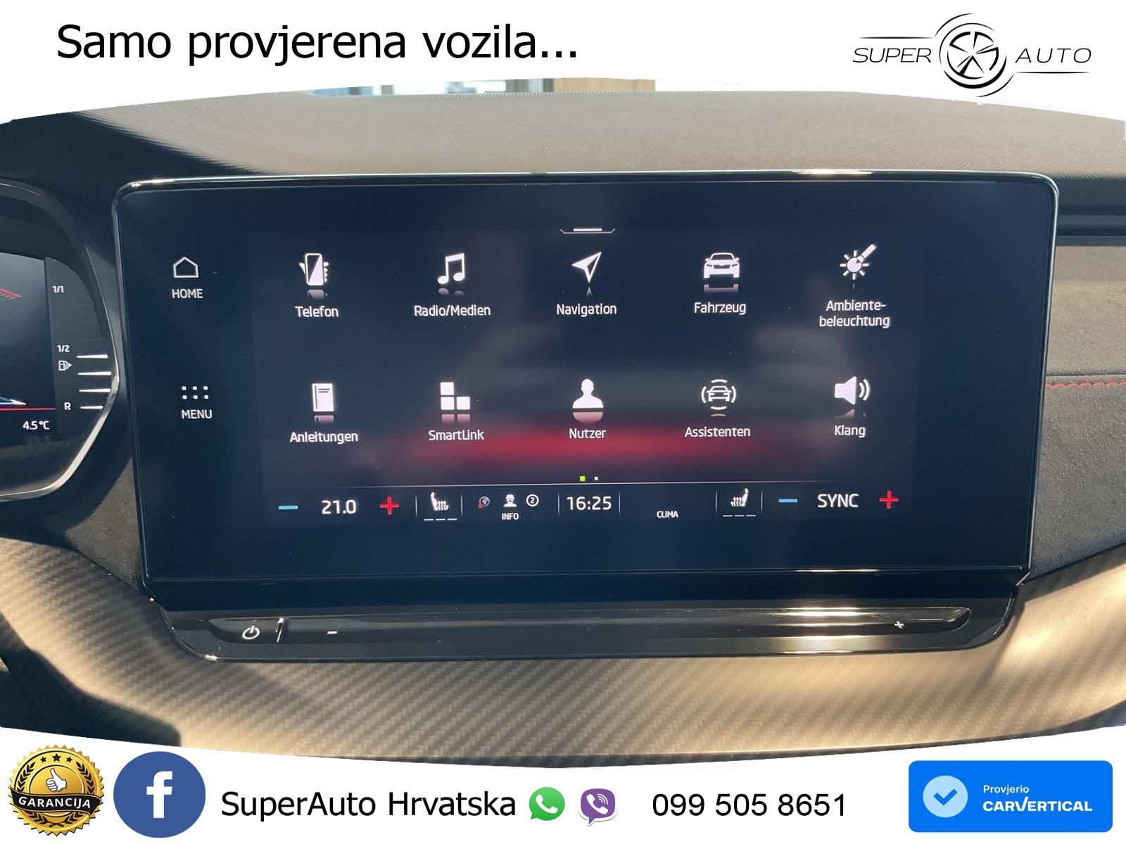 Škoda Octavia Combi RS 2.0 TSI (245 KS) DSG LED+GR SJED+ACC