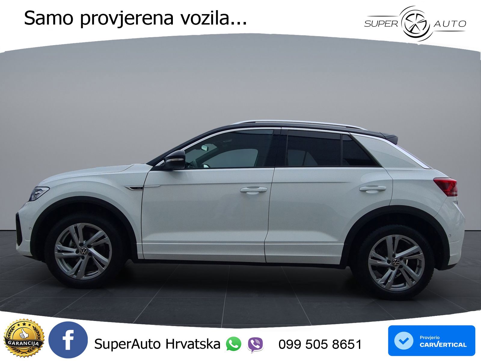 Volkswagen T-Roc 1.5 TSI (150 KS) DSG R-Line LED+GR SJED+ACC
