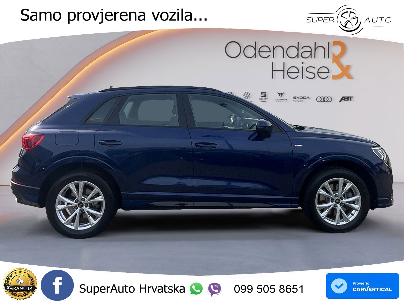 Audi Q3 40 TFSI (190 KS) quattro S tronic S line MATRIX+GR SJED+KAM