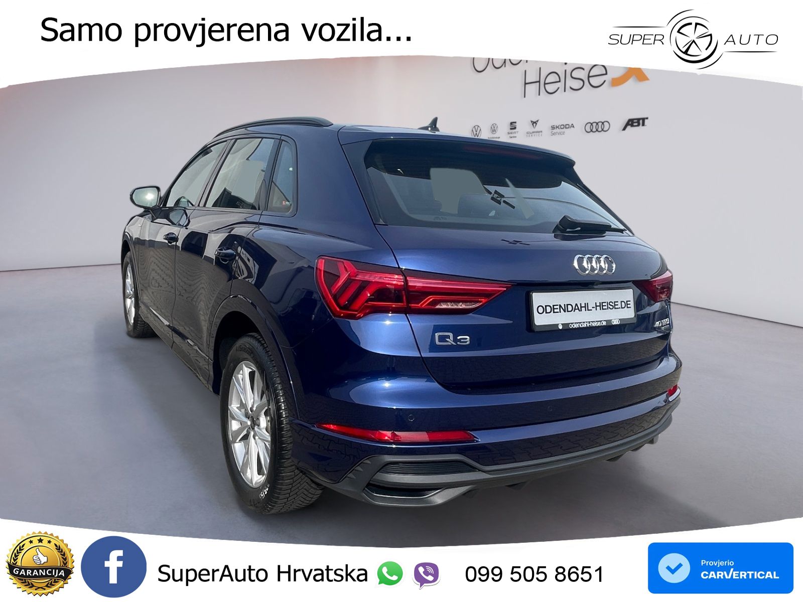 Audi Q3 40 TFSI (190 KS) quattro S tronic S line MATRIX+GR SJED+KAM