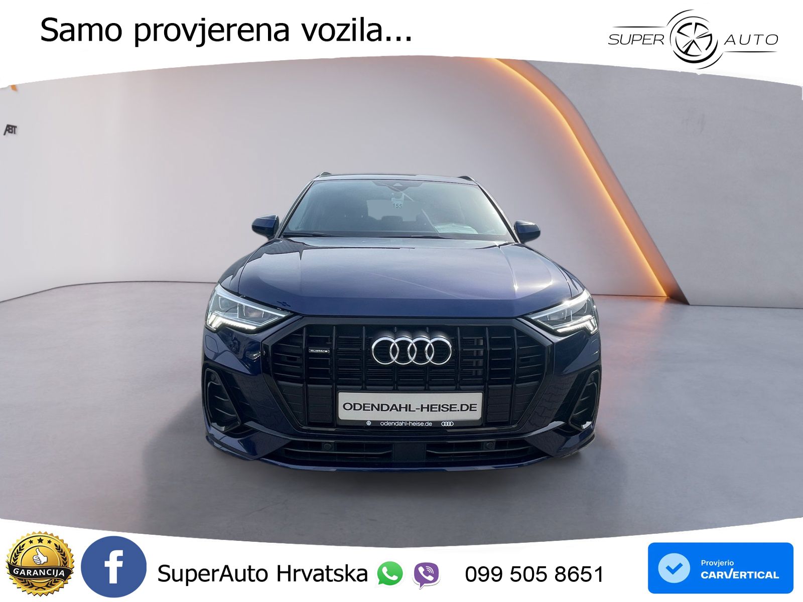 Audi Q3 40 TFSI (190 KS) quattro S tronic S line MATRIX+GR SJED+KAM