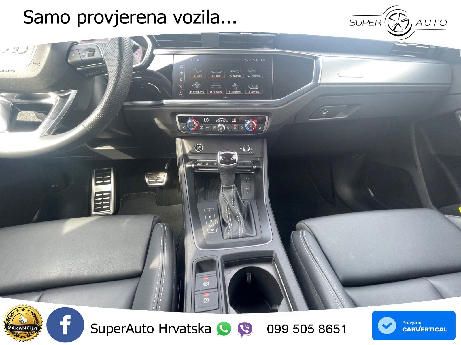 Audi Q3 40 TFSI (190 KS) quattro S tronic S line MATRIX+GR SJED+KAM