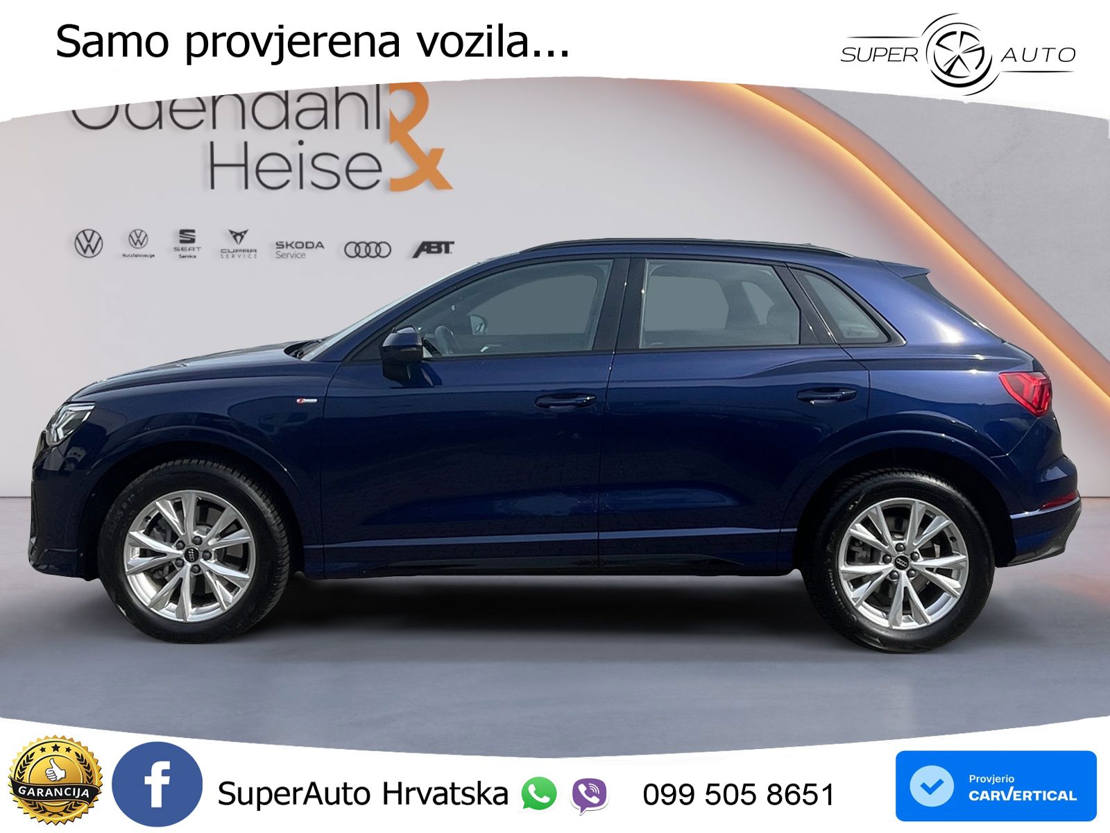 Audi Q3 40 TFSI (190 KS) quattro S tronic S line MATRIX+GR SJED+KAM
