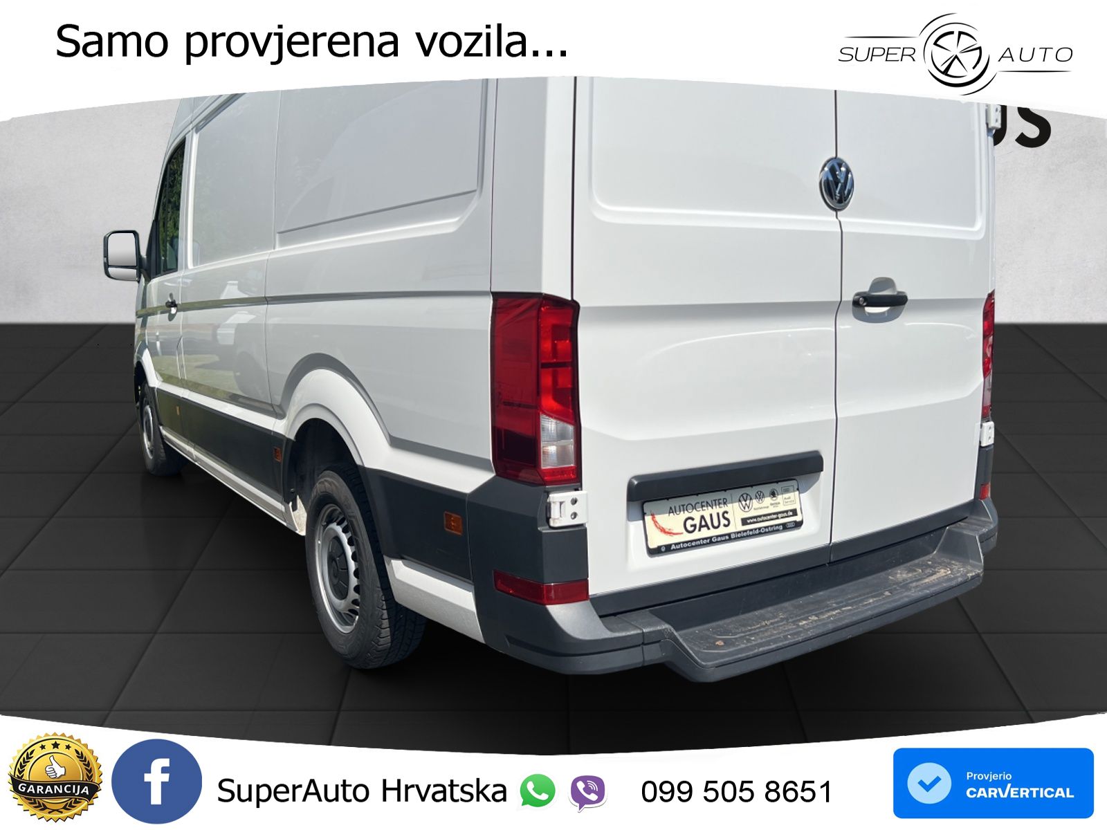 Volkswagen Crafter 30 Kasten 2,0 l 103 kW Frontantrieb 6-Ga 140 KS