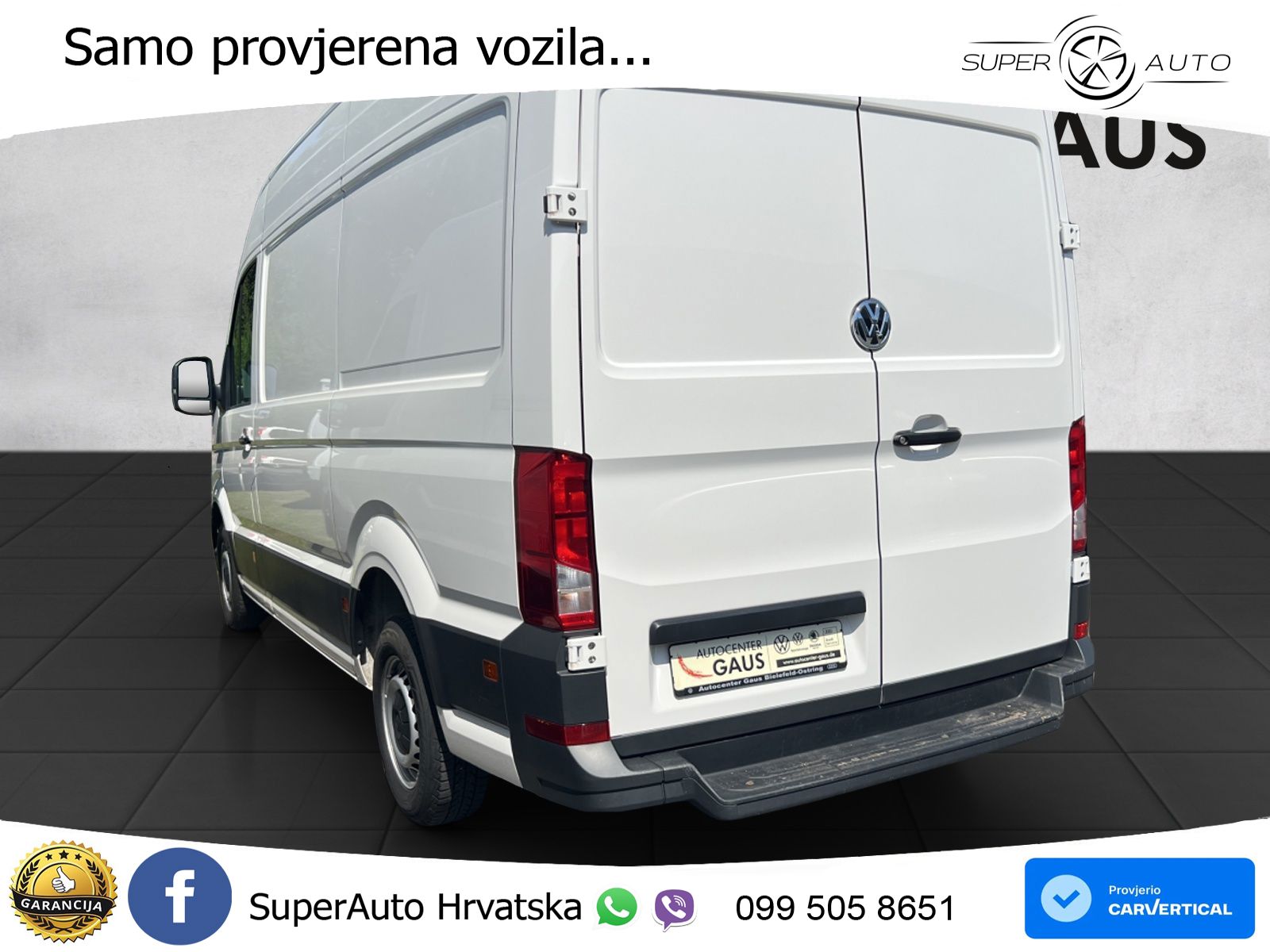 Volkswagen Crafter 30 Kasten 2,0 l 103 kW Frontantrieb 6-Ga 140 KS