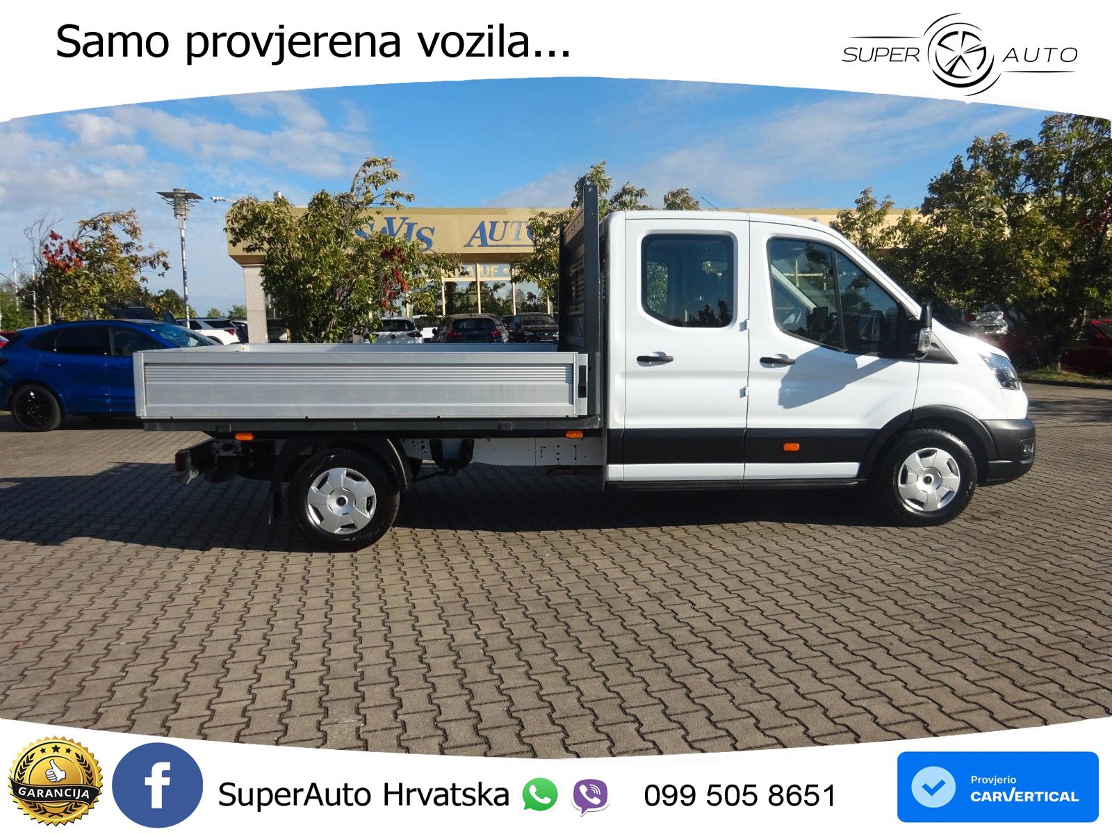 Ford Transit Doka Pritsche 350 L3 VA Trend 130PS AHK 131 KS