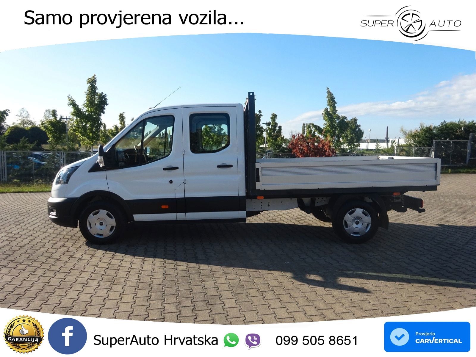 Ford Transit Doka Pritsche 350 L3 VA Trend 130PS AHK 131 KS