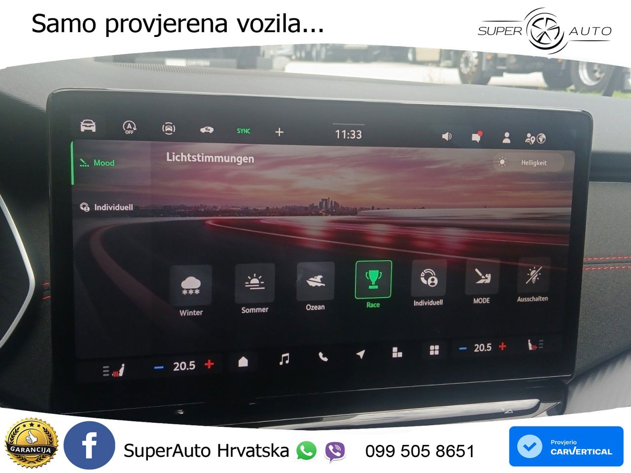 Škoda Octavia Combi RS 2.0 TSI (265 KS) DSG MATRIX+GR SJED+KAM