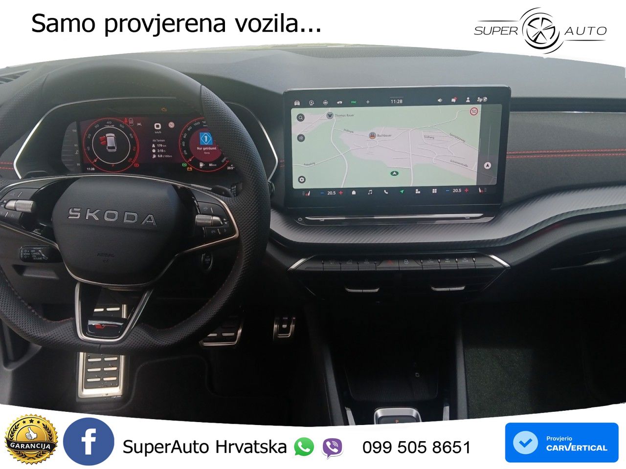 Škoda Octavia Combi RS 2.0 TSI (265 KS) DSG MATRIX+GR SJED+KAM