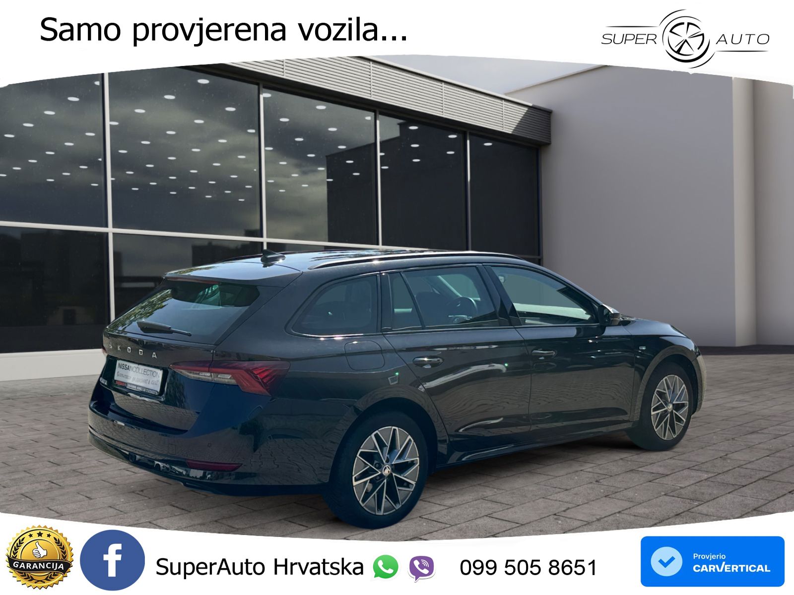 Škoda Octavia Combi 2.0 TDI (150 KS) DSG LED+GR SJED+ACC