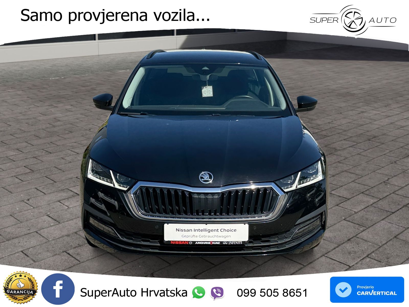 Škoda Octavia Combi 2.0 TDI (150 KS) DSG LED+GR SJED+ACC