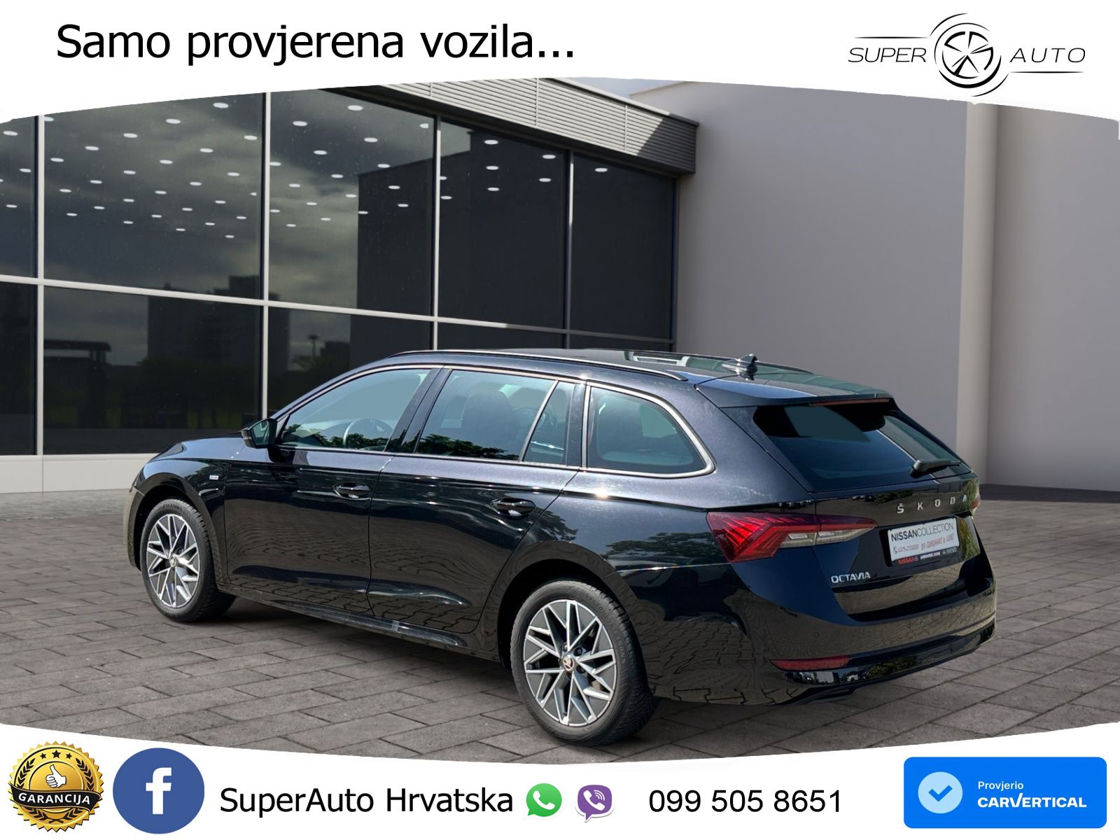 Škoda Octavia Combi 2.0 TDI (150 KS) DSG LED+GR SJED+ACC