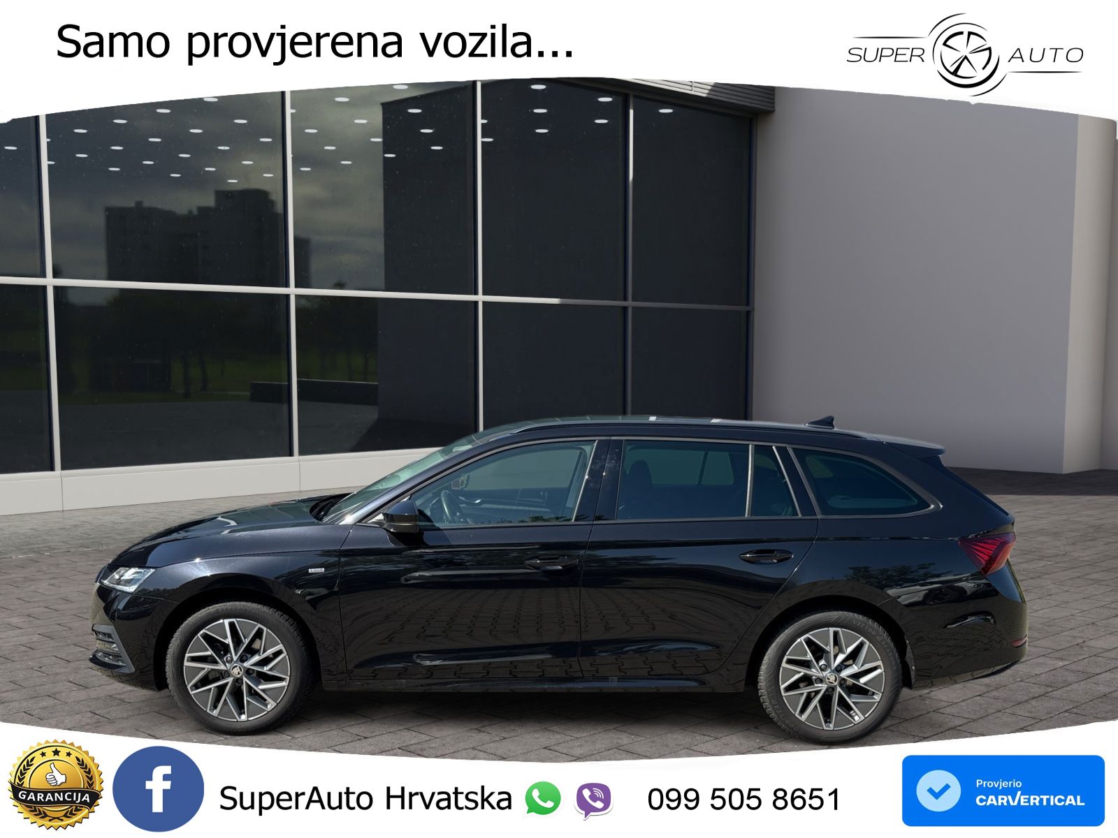 Škoda Octavia Combi 2.0 TDI (150 KS) DSG LED+GR SJED+ACC