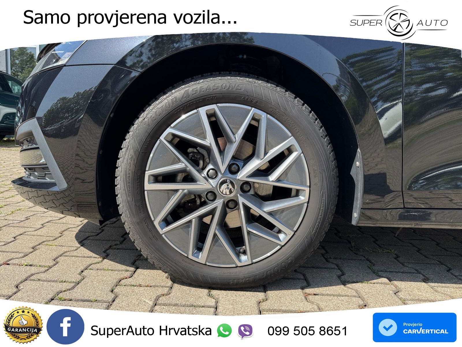 Škoda Octavia Combi 2.0 TDI (150 KS) DSG LED+GR SJED+ACC