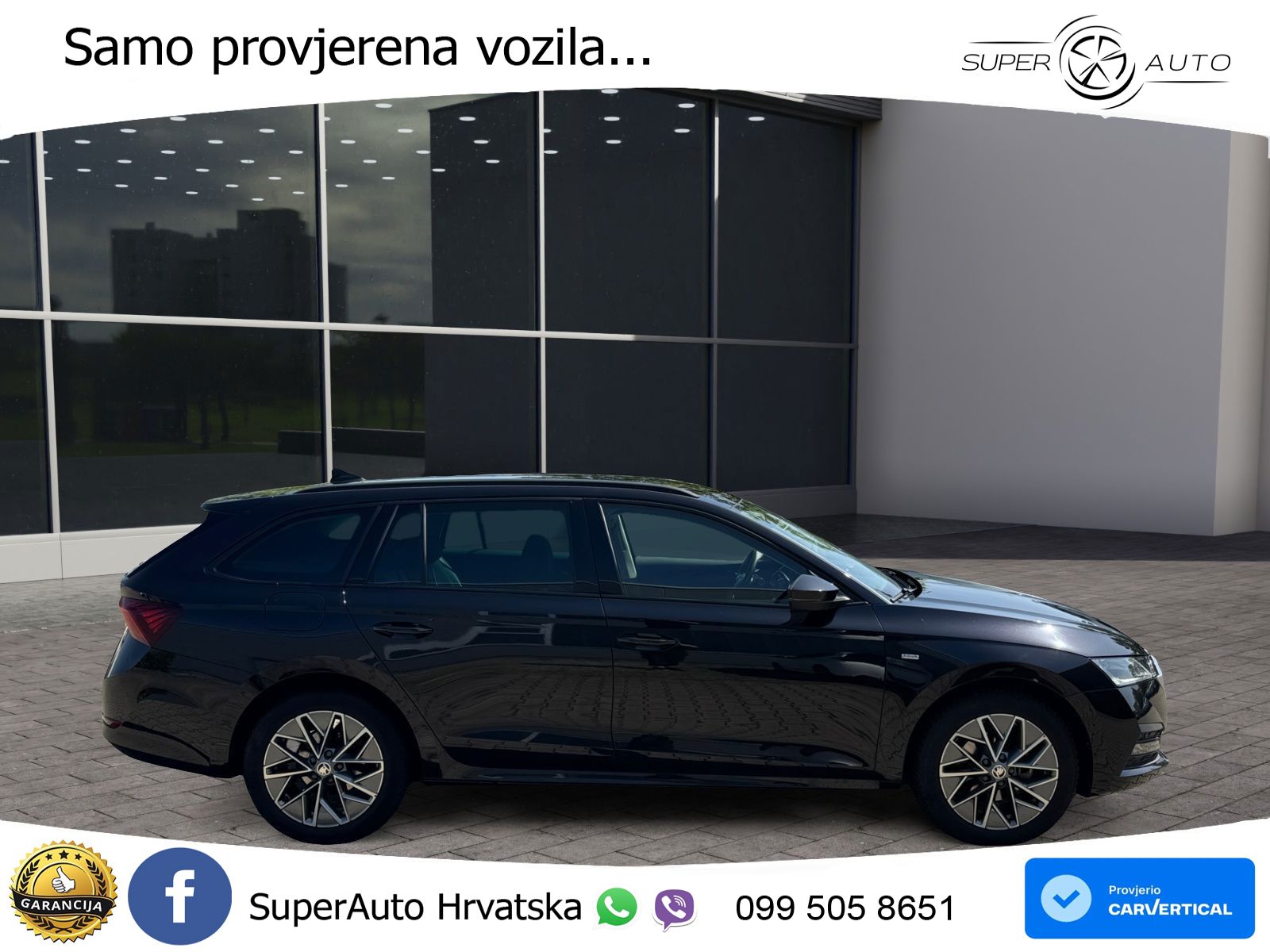 Škoda Octavia Combi 2.0 TDI (150 KS) DSG LED+GR SJED+ACC