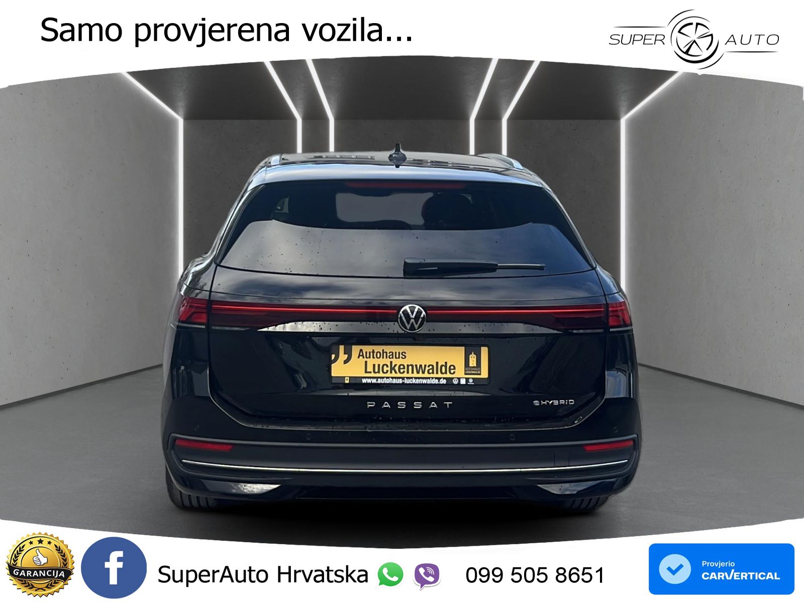 Volkswagen Passat Variant 1.5 TSI (272 KS) eHybrid DSG Business LED+GR SJED+ACC