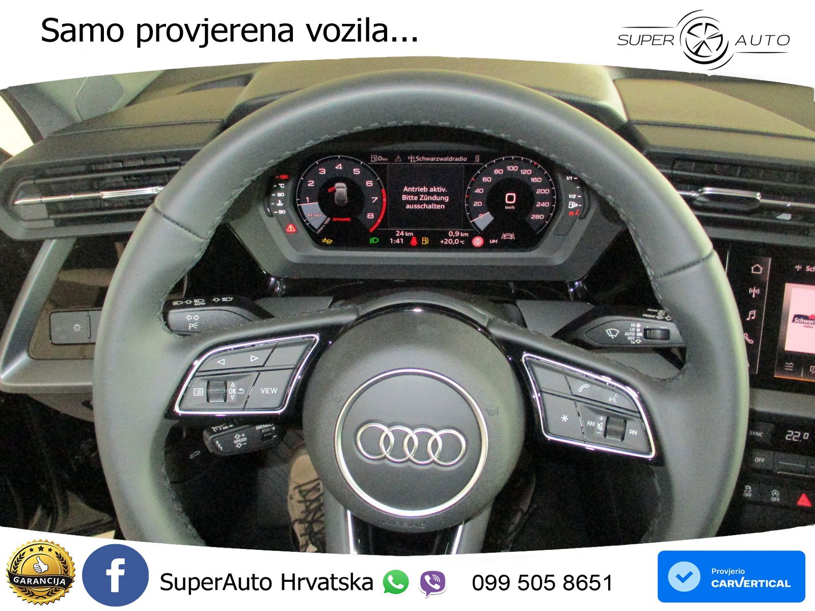 Audi A3 Sportback 30 TFSI (116 KS)
