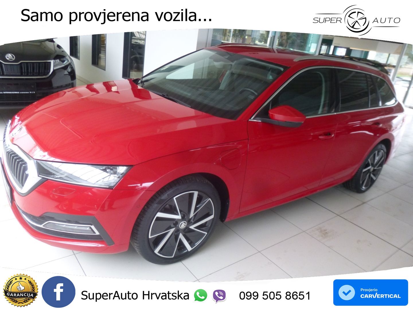 Škoda Octavia Combi iV 1.4 TSI (204 KS) DSG LED+GR SJED+ACC