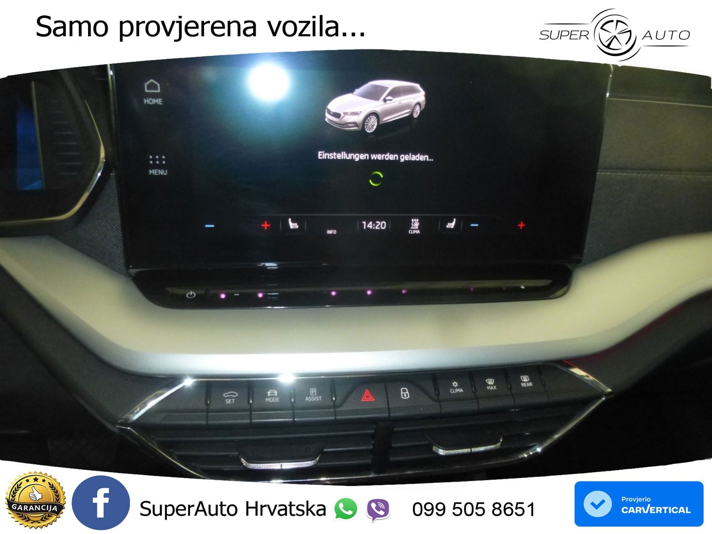 Škoda Octavia Combi iV 1.4 TSI (204 KS) DSG LED+GR SJED+ACC