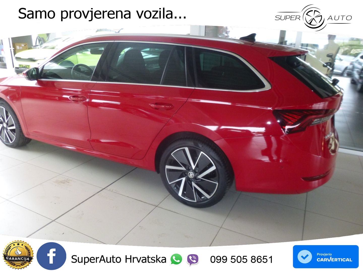 Škoda Octavia Combi iV 1.4 TSI (204 KS) DSG LED+GR SJED+ACC