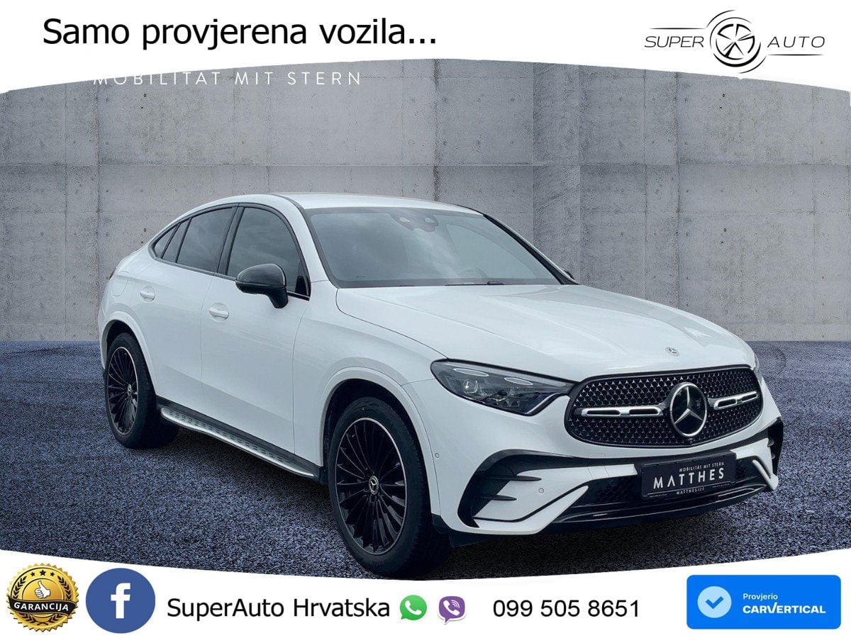 Mercedes GLC Coupe 220d (197 KS) 4MATIC 9G-TRONIC AMG LED+GR SJED+ACC
