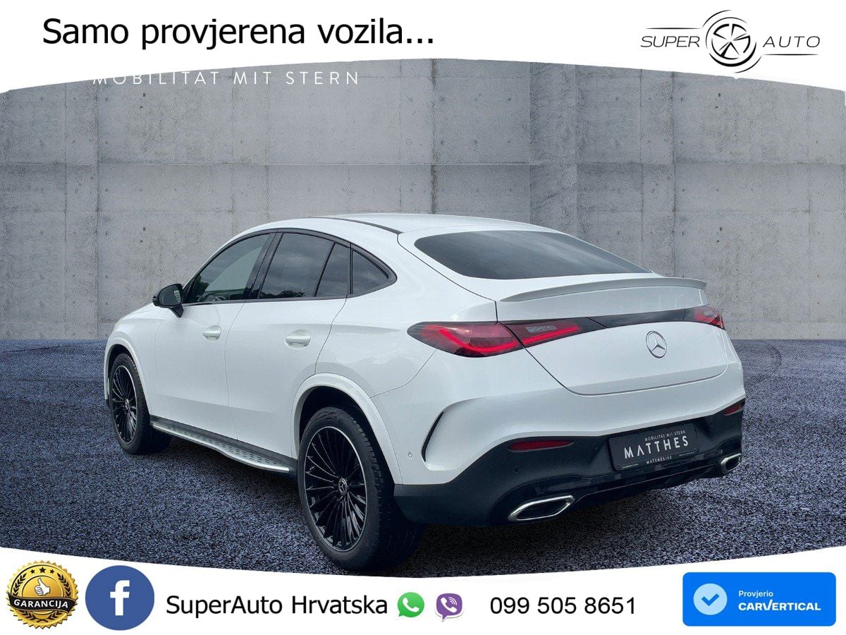 Mercedes GLC Coupe 220d (197 KS) 4MATIC 9G-TRONIC AMG LED+GR SJED+ACC