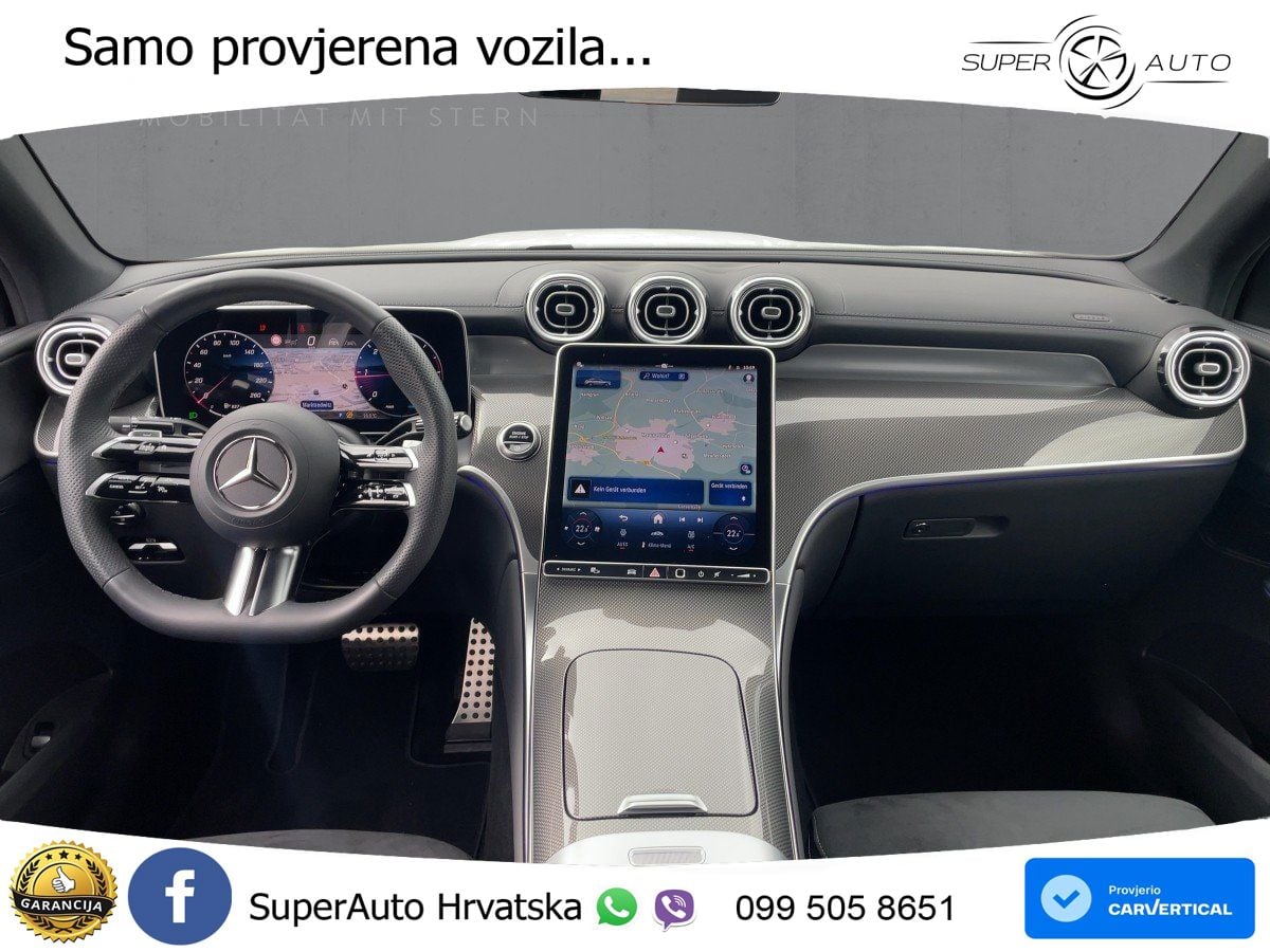 Mercedes GLC Coupe 220d (197 KS) 4MATIC 9G-TRONIC AMG LED+GR SJED+ACC