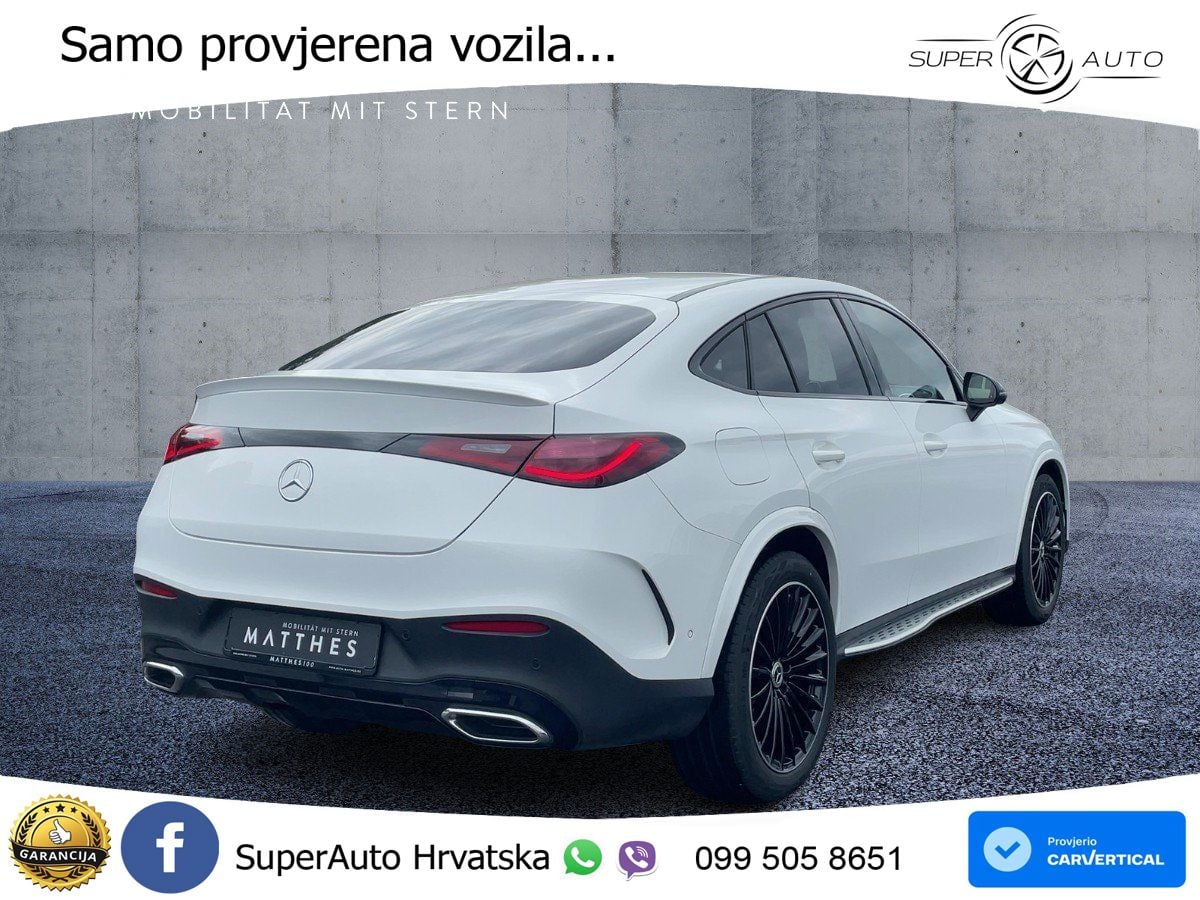 Mercedes GLC Coupe 220d (197 KS) 4MATIC 9G-TRONIC AMG LED+GR SJED+ACC