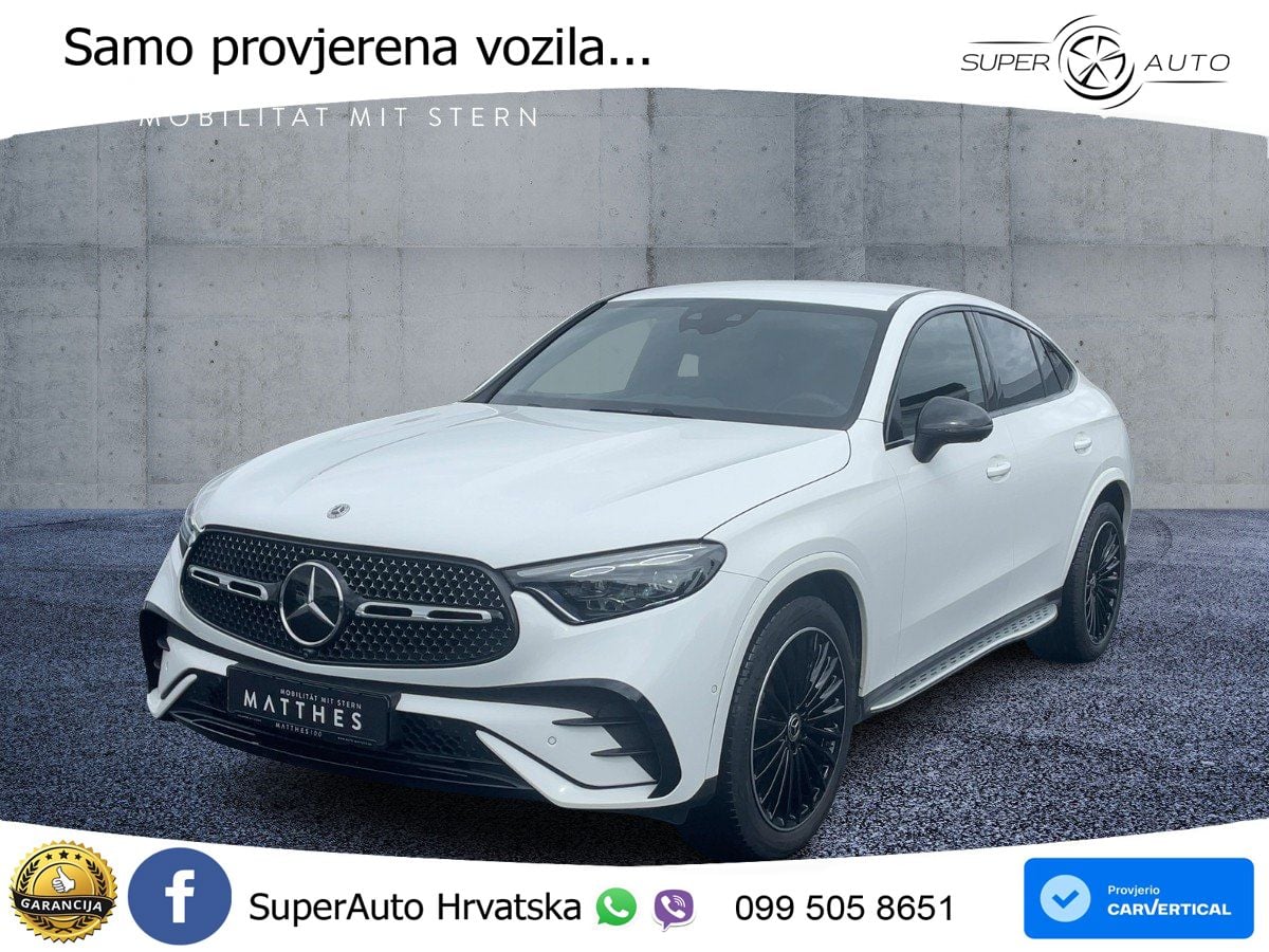 Mercedes GLC Coupe 220d (197 KS) 4MATIC 9G-TRONIC AMG LED+GR SJED+ACC