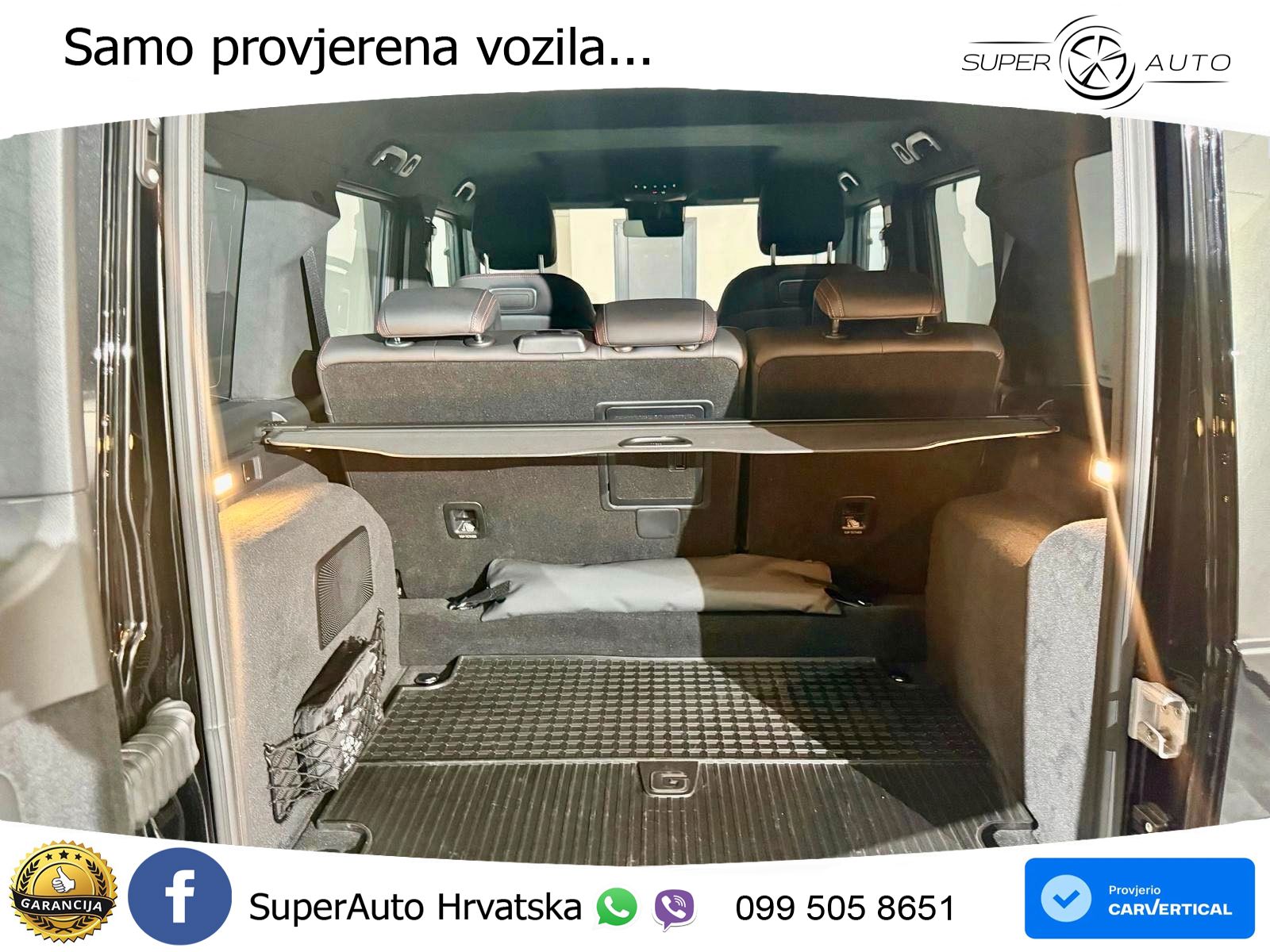 Mercedes G 500 Long V8 (422 KS) 4MATIC 9G-TRONIC LED+GR SJED+ACC