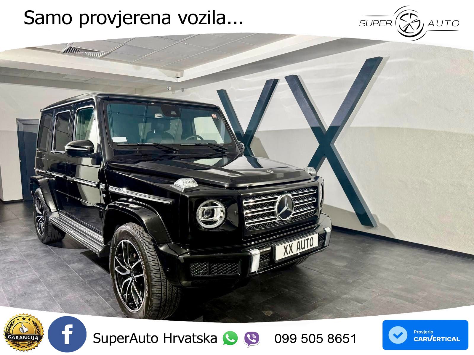 Mercedes G 500 Long V8 (422 KS) 4MATIC 9G-TRONIC LED+GR SJED+ACC