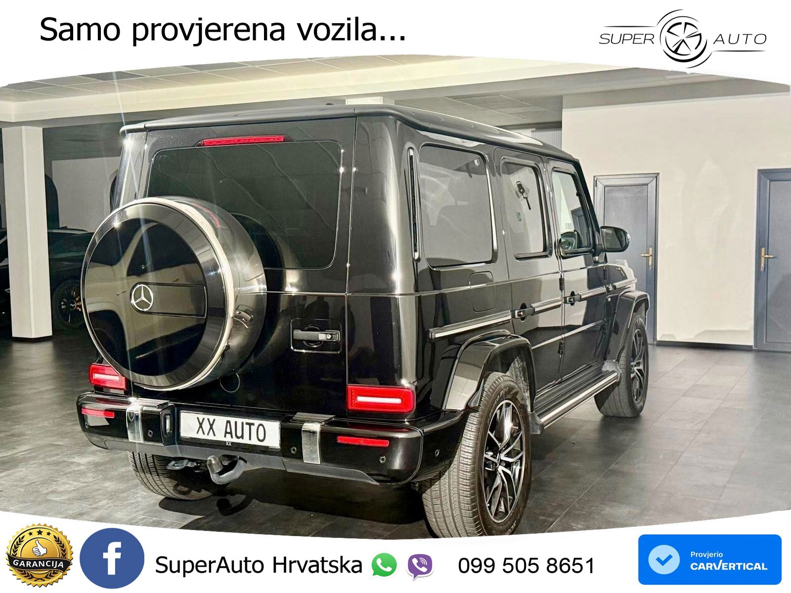 Mercedes G 500 Long V8 (422 KS) 4MATIC 9G-TRONIC LED+GR SJED+ACC