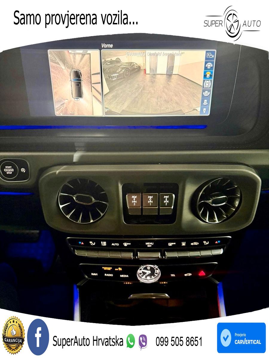 Mercedes G 500 Long V8 (422 KS) 4MATIC 9G-TRONIC LED+GR SJED+ACC
