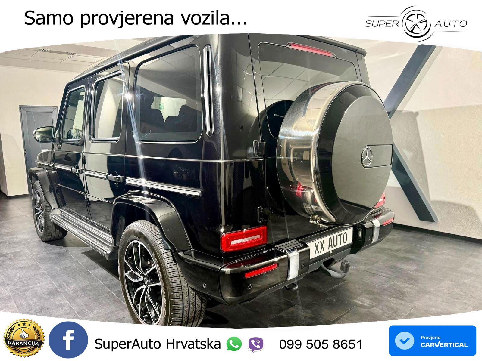 Mercedes G 500 Long V8 (422 KS) 4MATIC 9G-TRONIC LED+GR SJED+ACC