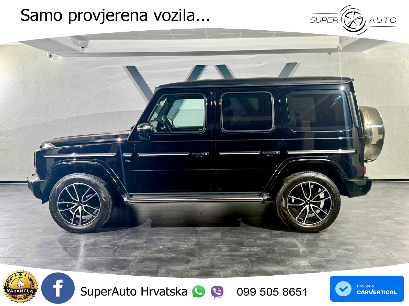 Mercedes G 500 Long V8 (422 KS) 4MATIC 9G-TRONIC LED+GR SJED+ACC
