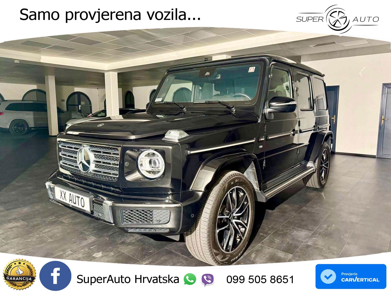 Mercedes G 500 Long V8 (422 KS) 4MATIC 9G-TRONIC LED+GR SJED+ACC