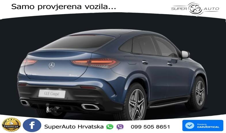 Mercedes GLE Coupe 400e (381 KS) 4MATIC 9G-TRONIC AMG ACC+HEAD+GR SJED+360+PANO