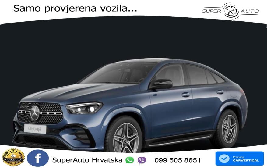 Mercedes GLE Coupe 400e (381 KS) 4MATIC 9G-TRONIC AMG ACC+HEAD+GR SJED+360+PANO