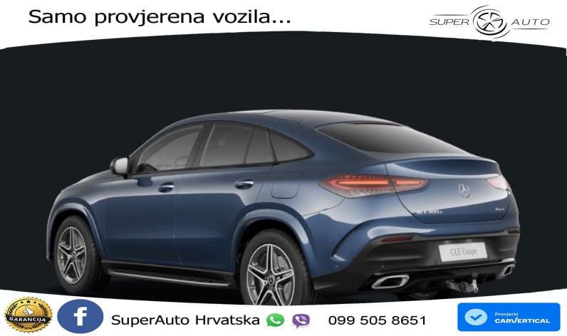 Mercedes GLE Coupe 400e (381 KS) 4MATIC 9G-TRONIC AMG ACC+HEAD+GR SJED+360+PANO