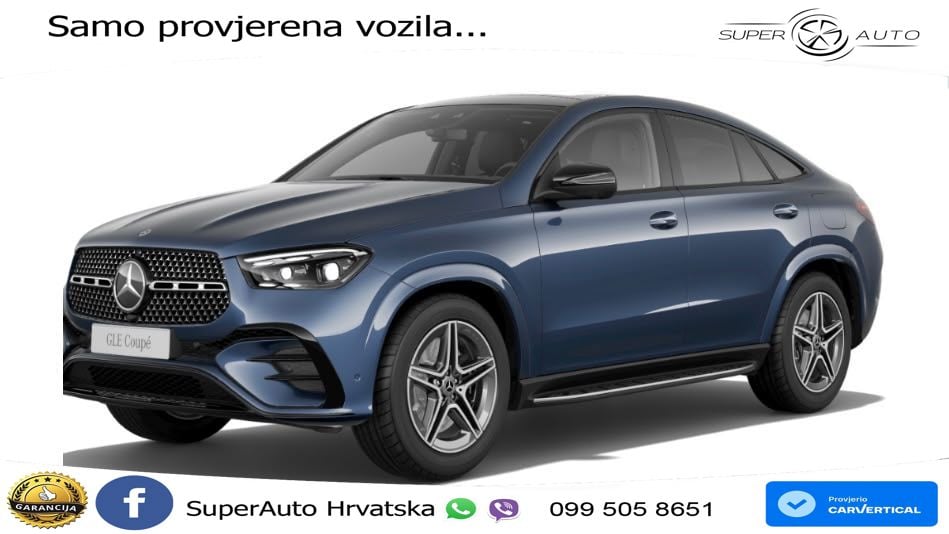 Mercedes GLE Coupe 400e (381 KS) 4MATIC 9G-TRONIC AMG ACC+HEAD+GR SJED+360+PANO