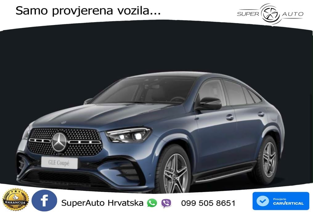 Mercedes GLE Coupe 400e (381 KS) 4MATIC 9G-TRONIC AMG ACC+HEAD+GR SJED+360+PANO