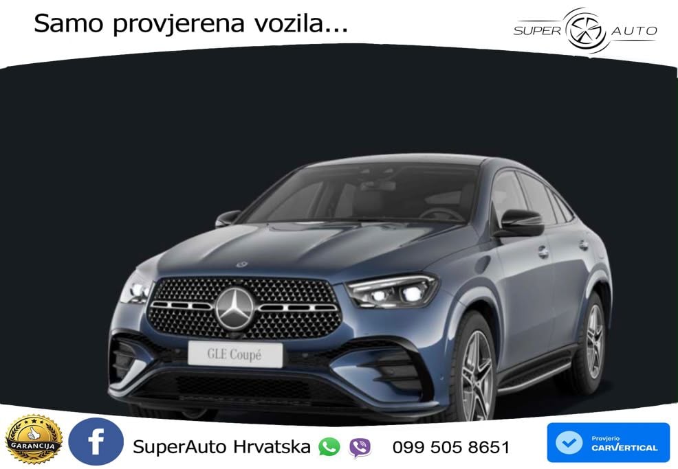 Mercedes GLE Coupe 400e (381 KS) 4MATIC 9G-TRONIC AMG ACC+HEAD+GR SJED+360+PANO