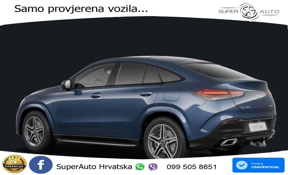 Mercedes GLE Coupe 400e (381 KS) 4MATIC 9G-TRONIC AMG ACC+HEAD+GR SJED+360+PANO